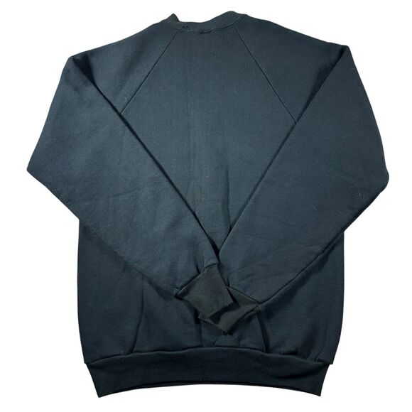 Vintage Screen Classic Blank Crewneck Mens Large Black Essentials USA 90s - Picture 4 of 9